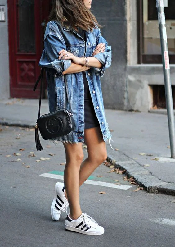Denim Coat Fashion