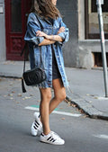 Denim Coat Fashion