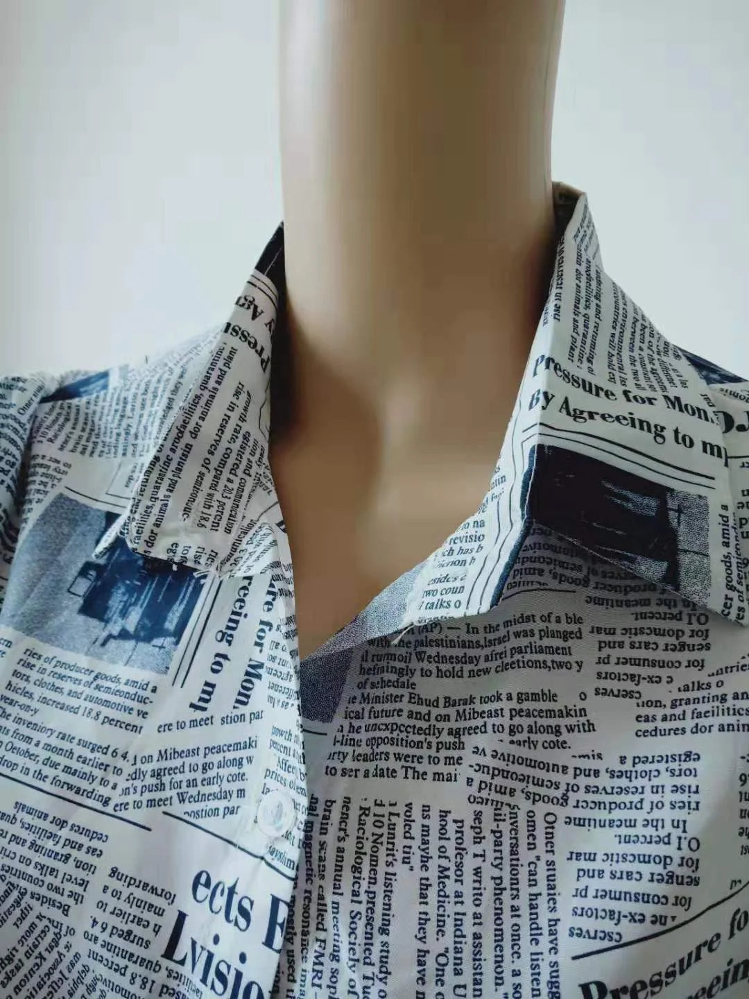 Diary Letter Printed Shirt