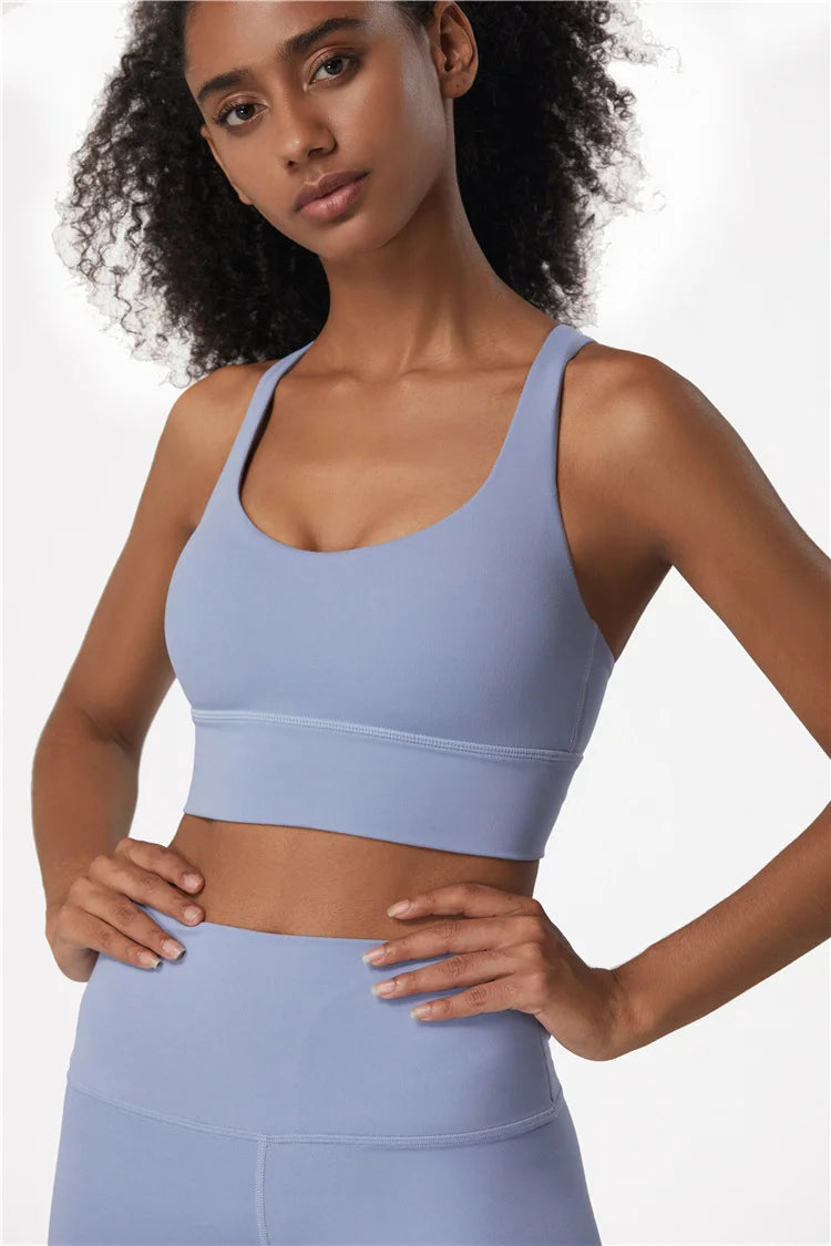Women’s Sports Vest Cross Back Sling