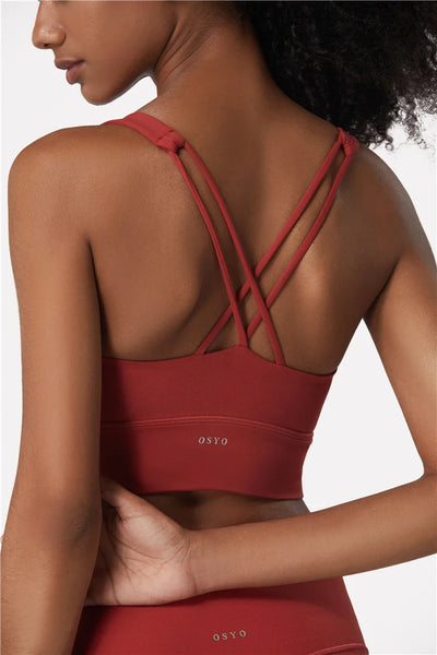 Women’s Sports Vest Cross Back Sling