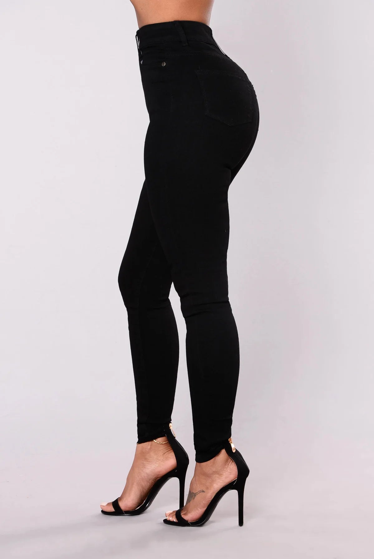 Stretch Jean With Ultra High Rise
