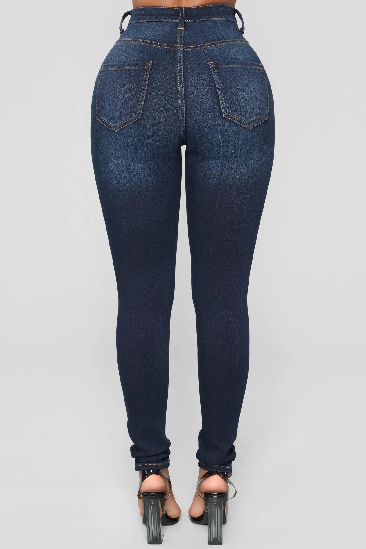 Stretch Jean With Ultra High Rise