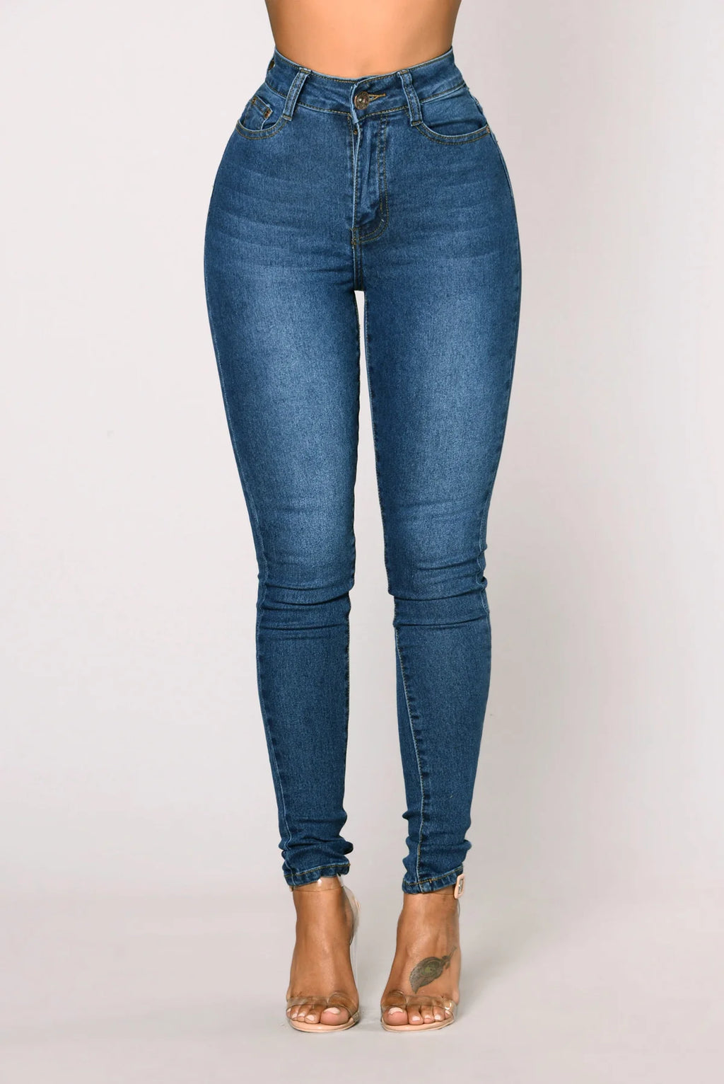 Stretch Jean With Ultra High Rise