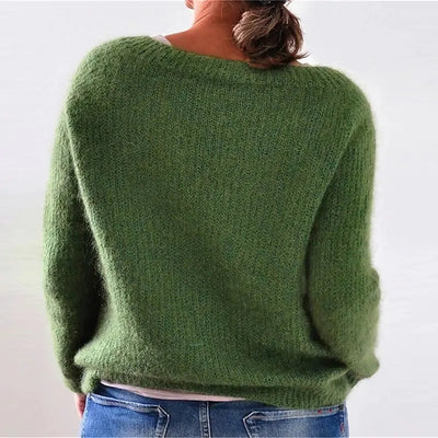 Basic Boat Neck Sweater