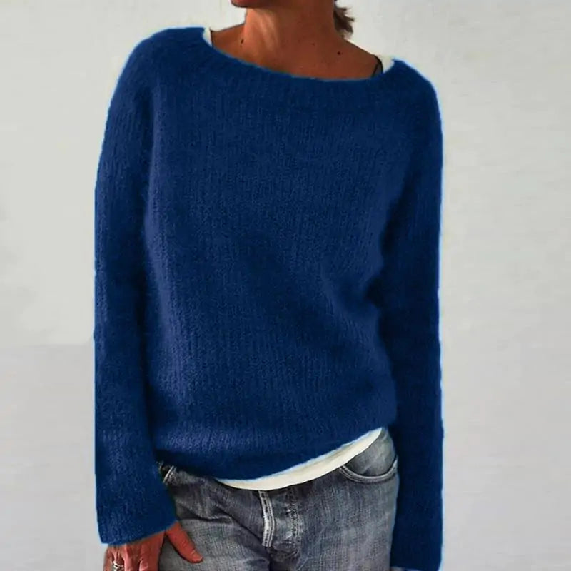 Basic Boat Neck Sweater