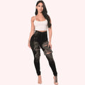 Ripped Denim Trousers