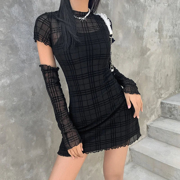 Plaid Dress