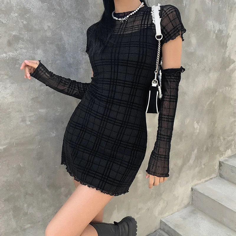 Plaid Dress