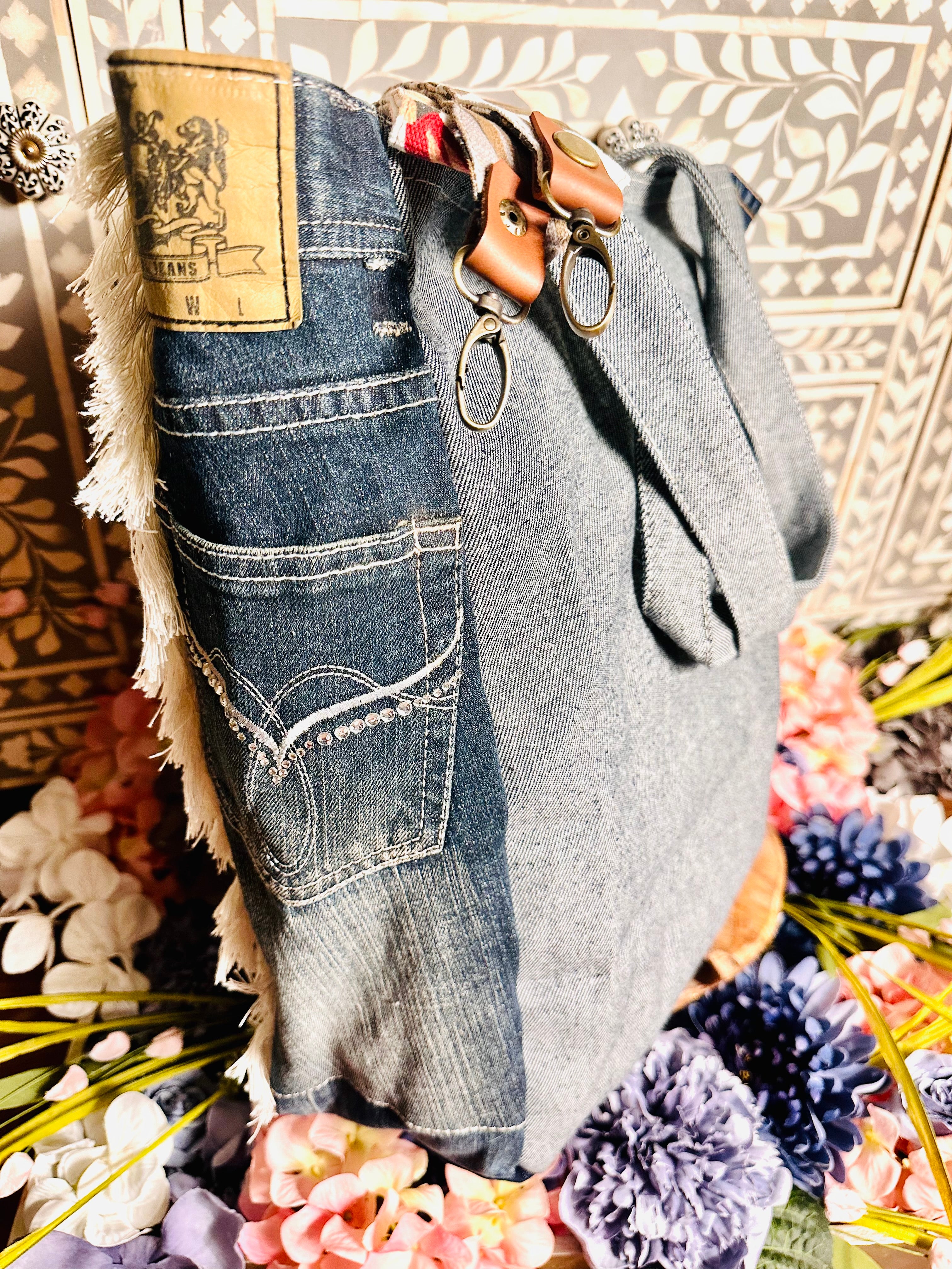 Forever Bali Treasures Denim Bag