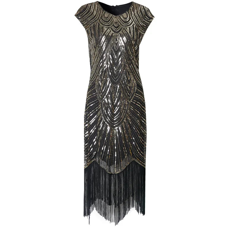 Tassel Sequin Dress Skirt Party