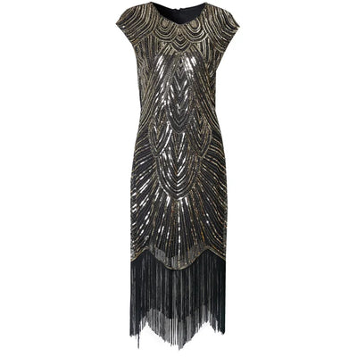 Tassel Sequin Dress Skirt Party