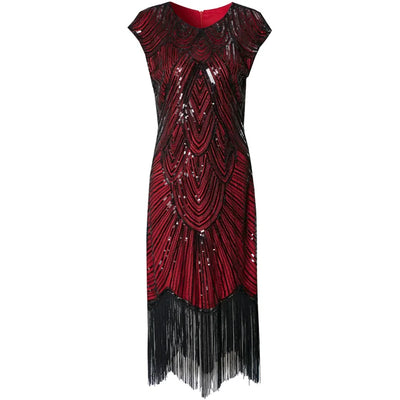 Tassel Sequin Dress Skirt Party
