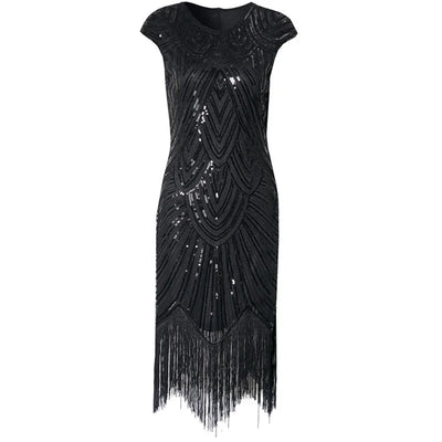 Tassel Sequin Dress Skirt Party