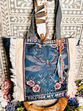 Bali treasures denim bag mariposa