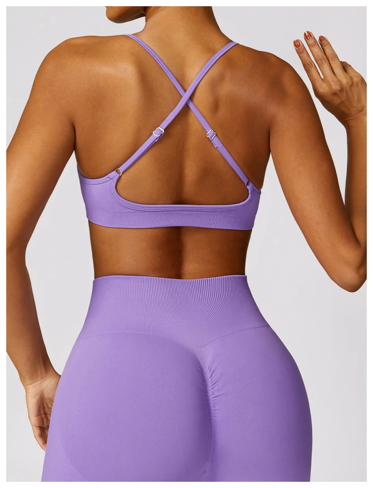 Quick Dry Seamless Sports Bra