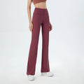 Elastic Flared Wide Leg Sport Pants