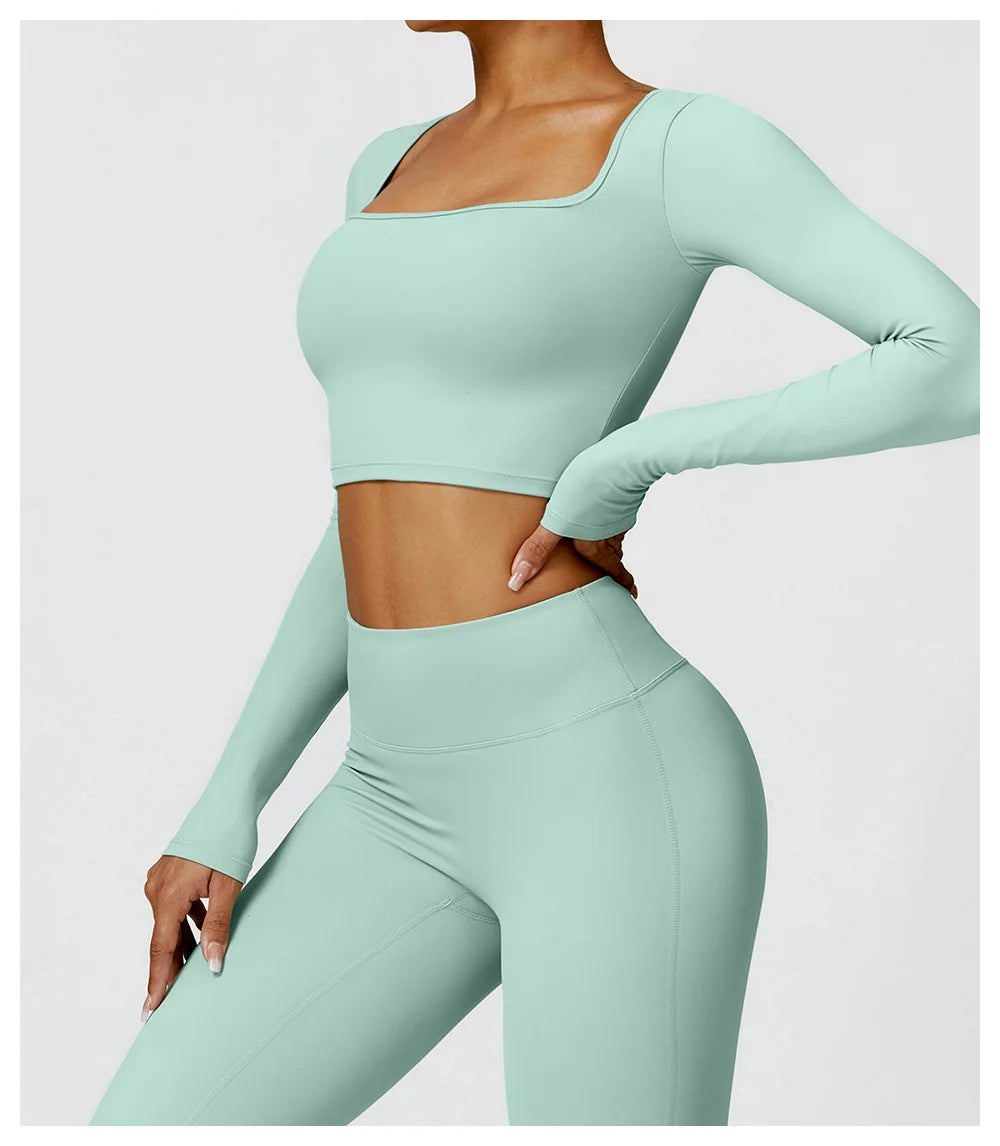 Long Sleeve Fitted Top