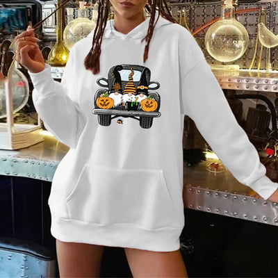 Printed Pullover Hoodie