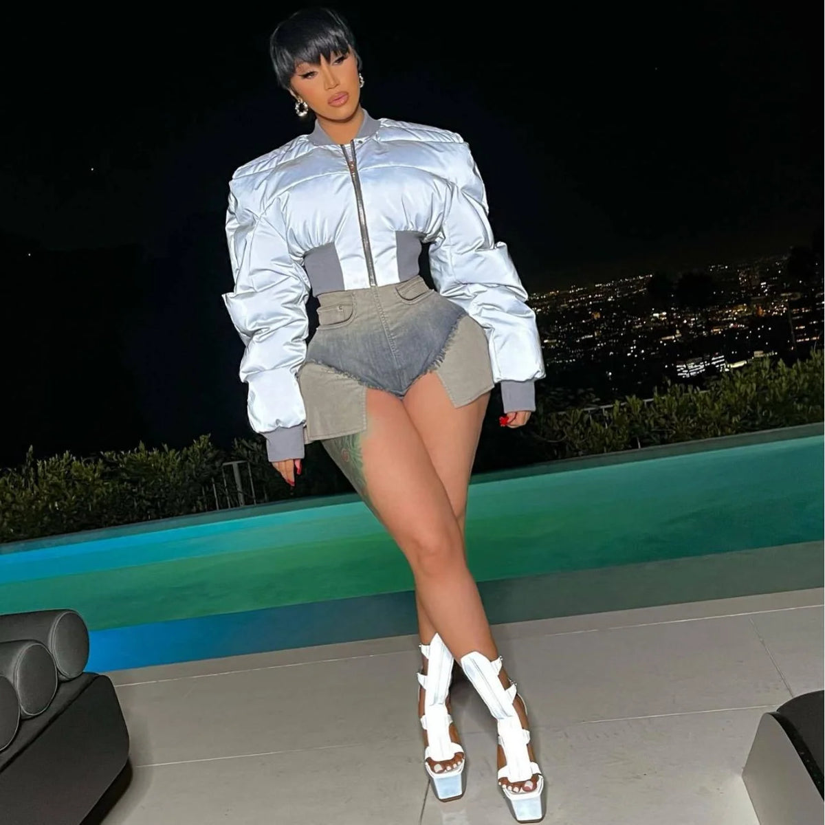 Long Sleeve Jacket With Zipper