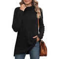 High Sweater With Slit