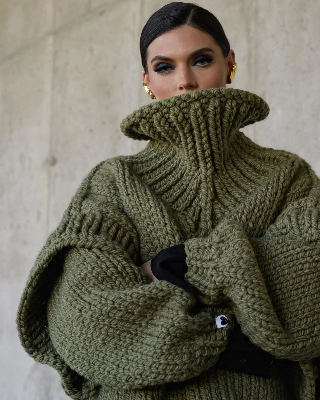 Long Sleeve Turtleneck Sweater