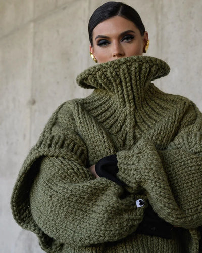 Long Sleeve Turtleneck Sweater