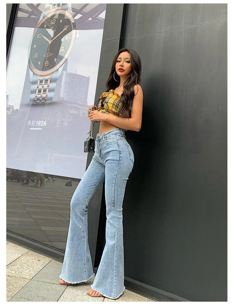 Flared Skinny Jeans