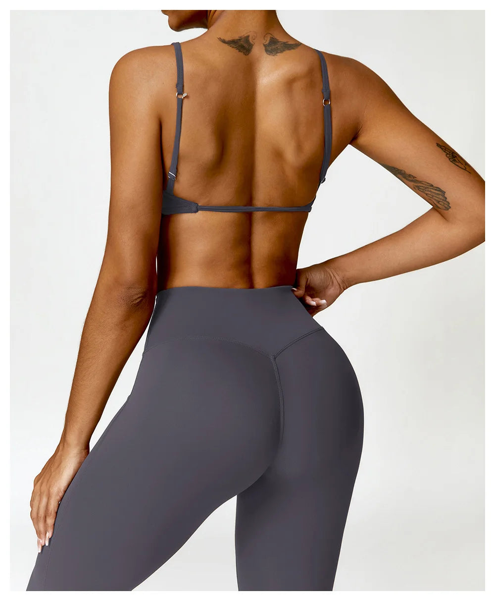 Tight Sports Bra for Running Cute Back