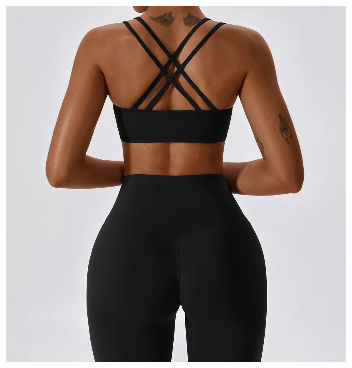 Adjusted Back Sports Bra