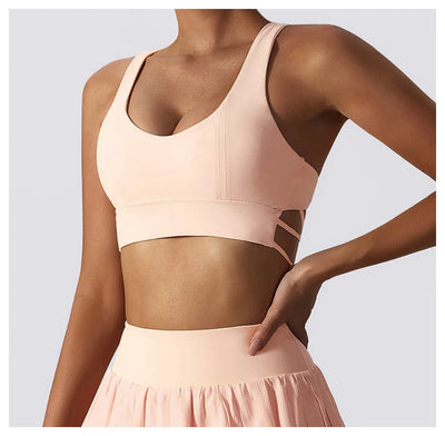 Cross Back Sports Bra