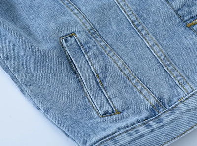 Retro Blue Jeans Jacket