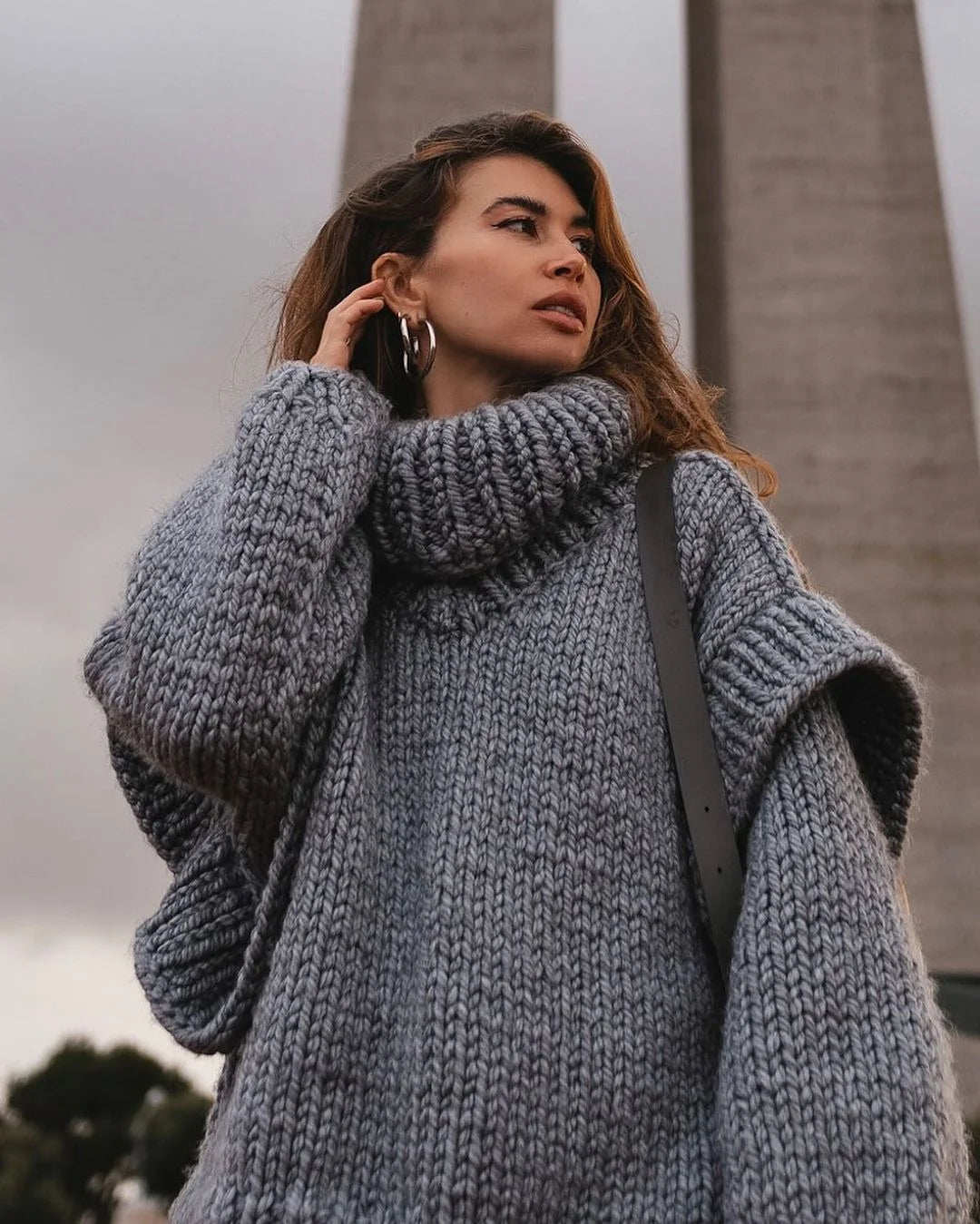 Long Sleeve Turtleneck Sweater