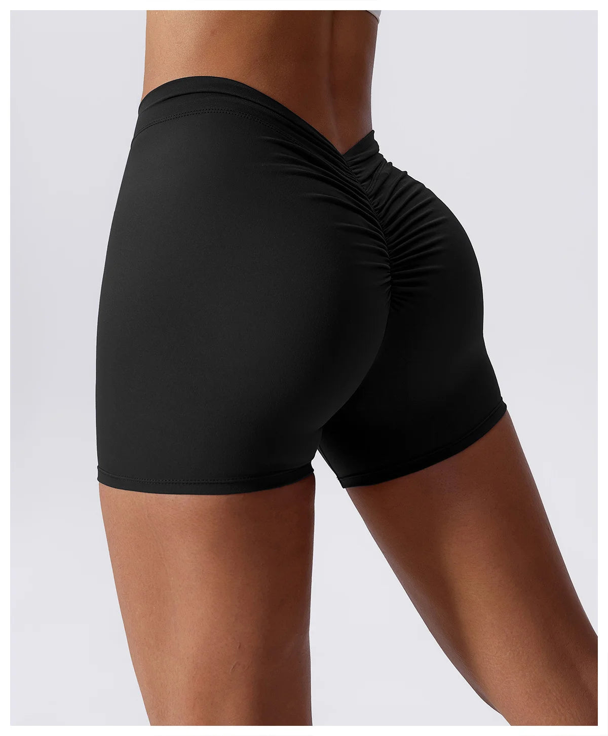 Short Tight Elastic Sport Pants