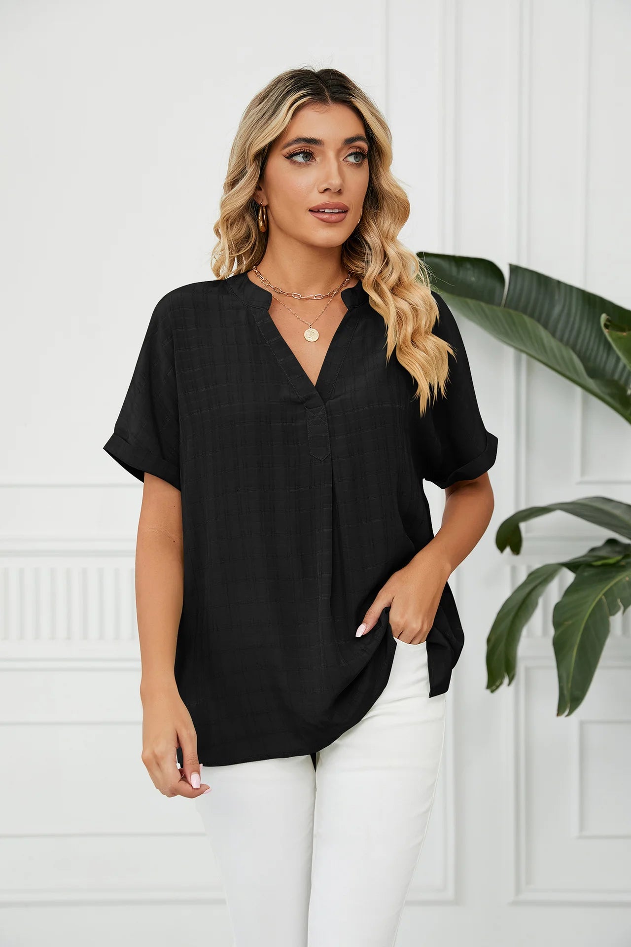 Casual Sleeve Blouse