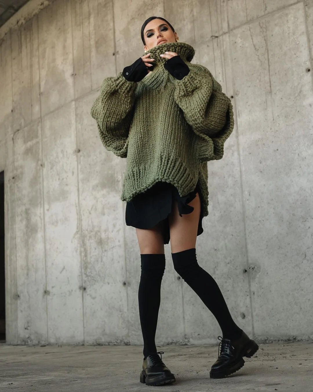 Long Sleeve Turtleneck Sweater