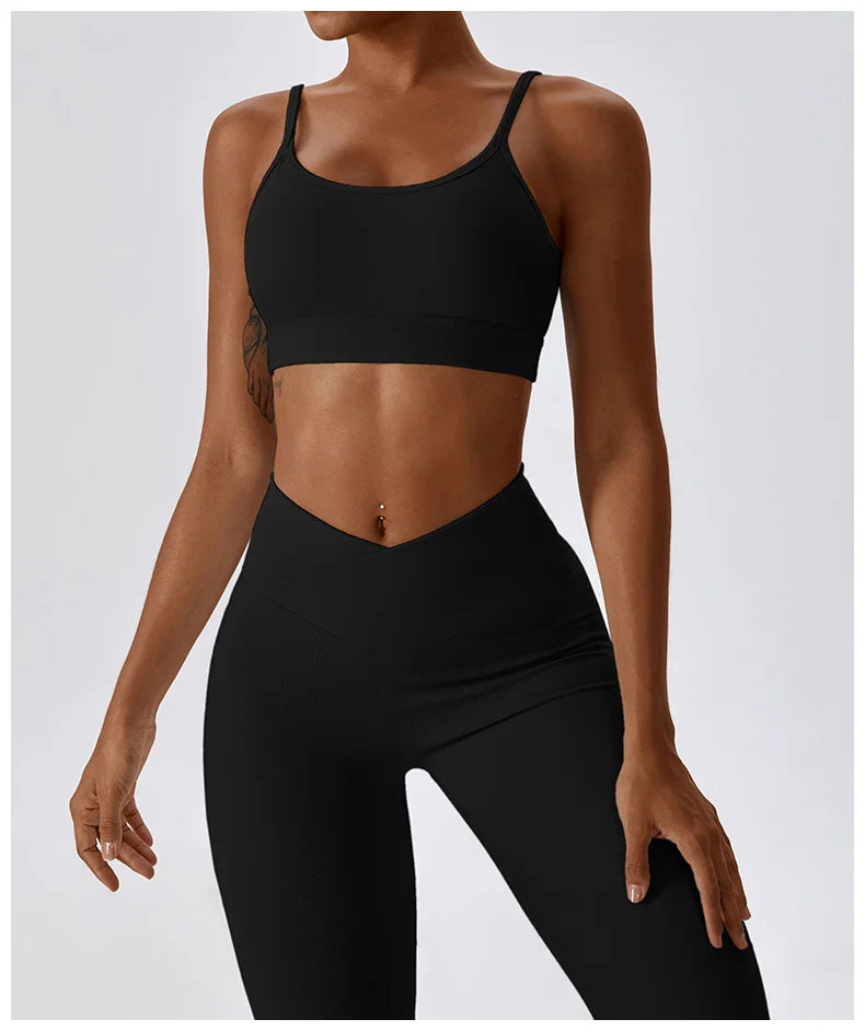 Running Fitness Sports Bra Tight Yoga Wear Top