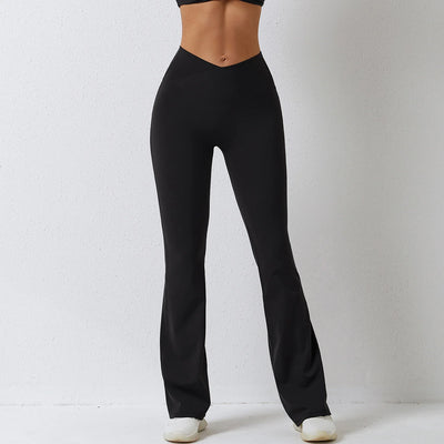 Skinny Wide Leg Sports Pants