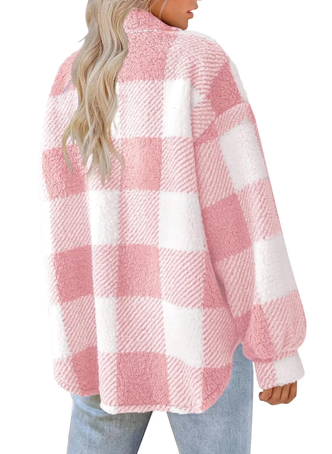 Checked Cashmere Jacket