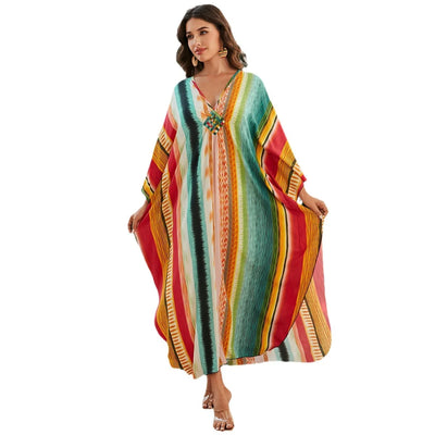 Cotton Printed Beach Robe