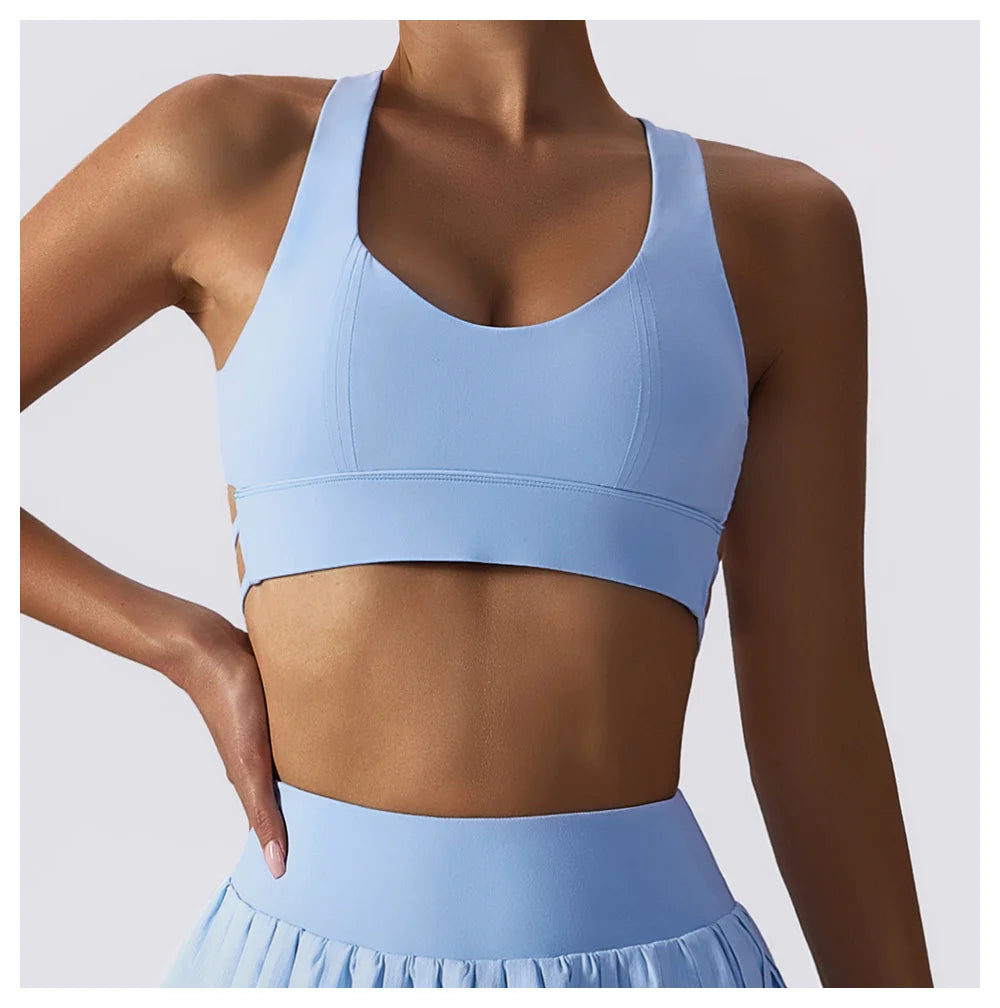 Cross Back Sports Bra