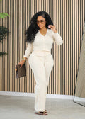 Multicolor Wool Suit