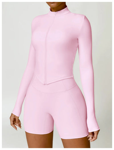 Quick-Drying Sports Jacket With Zipper
