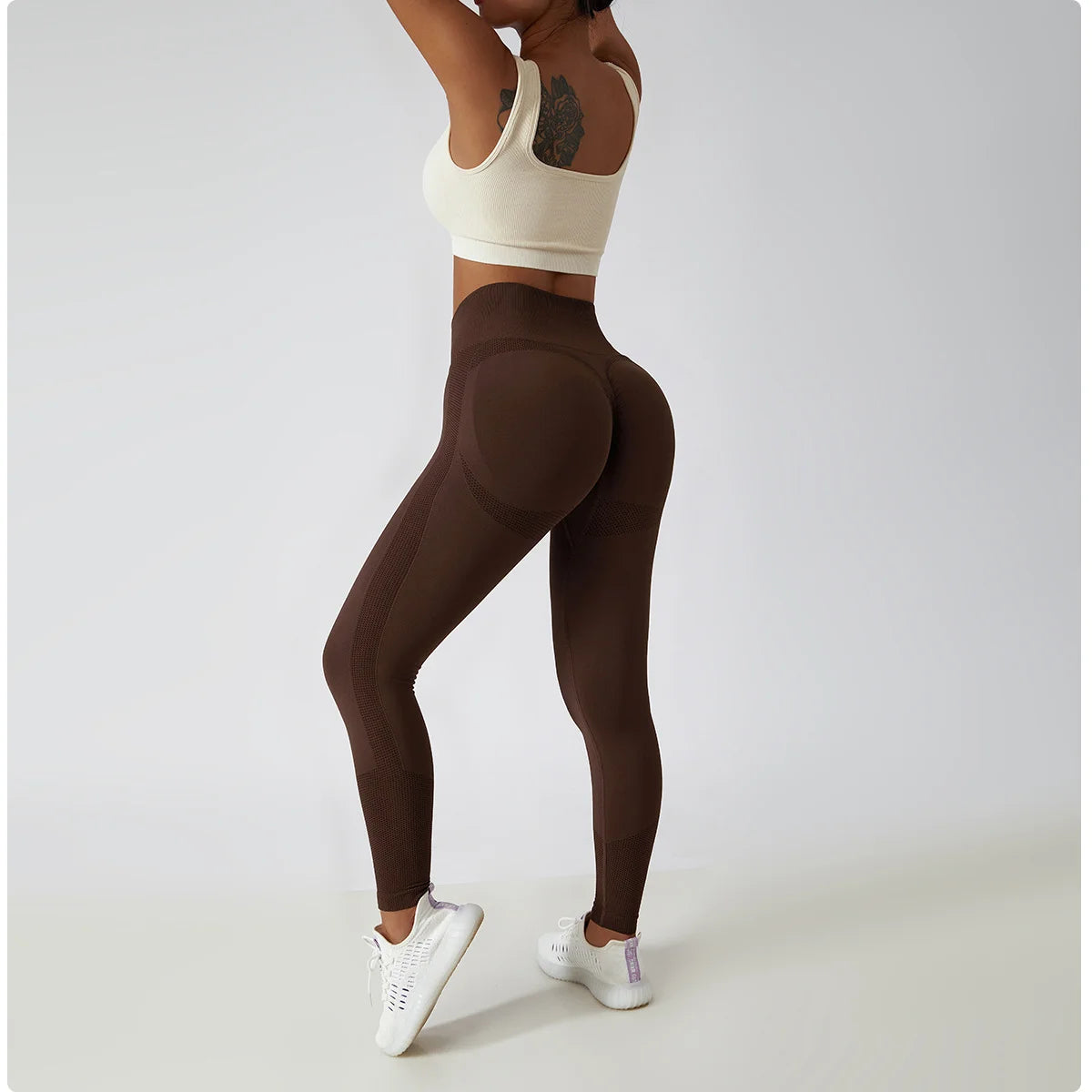 High Rise Breathable Sports Yoga Pants