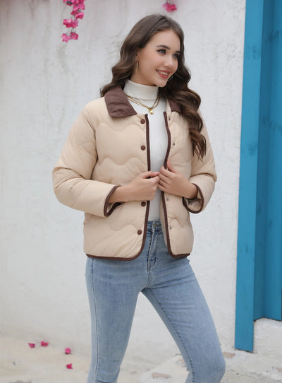 Cotton Jacket Fashion Women’s Small Fragrance Jacket