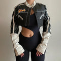 Color Block Long Sleeve Jacket