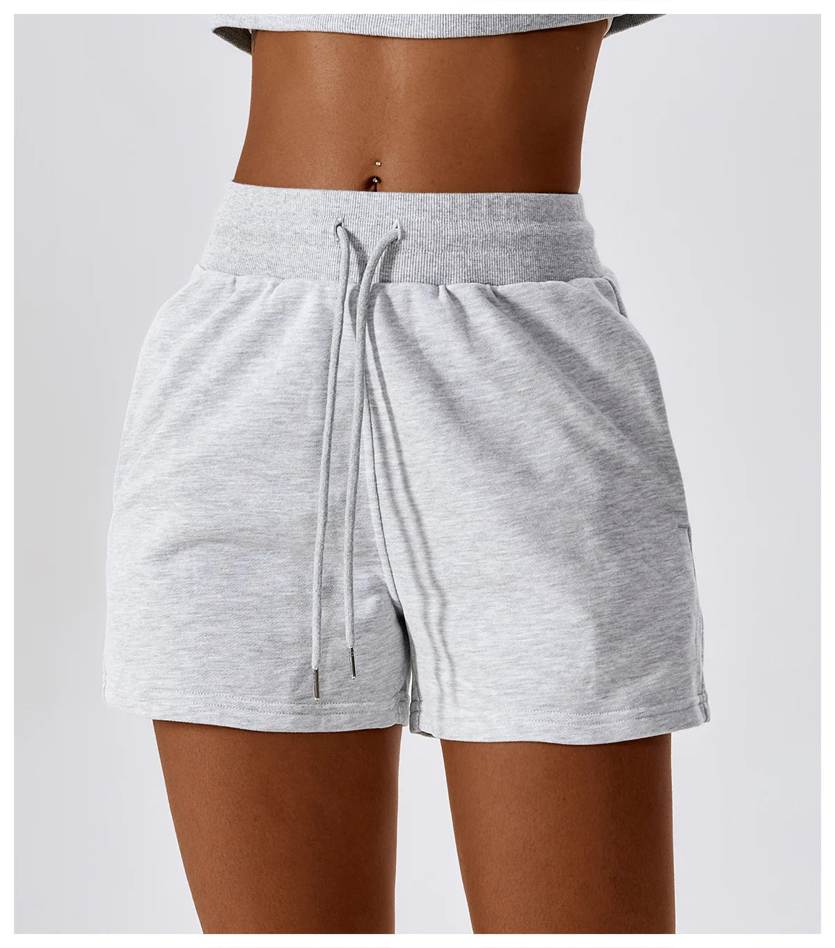 Loose Sport Shorts With Drawstring