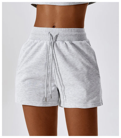 Loose Sport Shorts With Drawstring