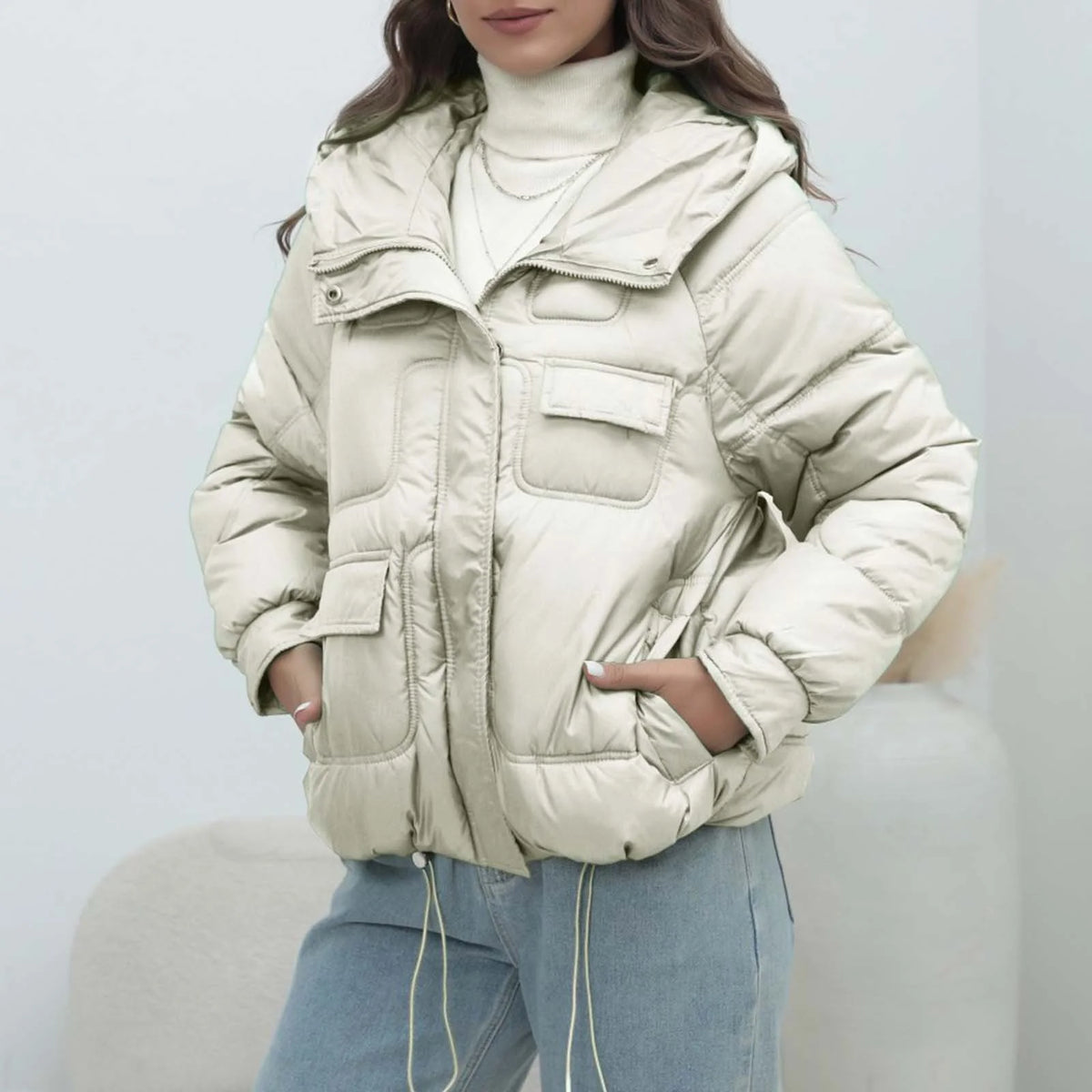 Cotton Jacket Collar