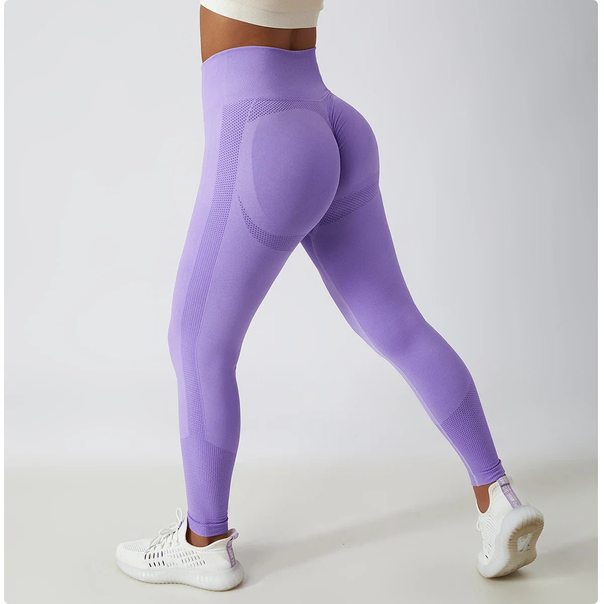 High Rise Breathable Sports Yoga Pants